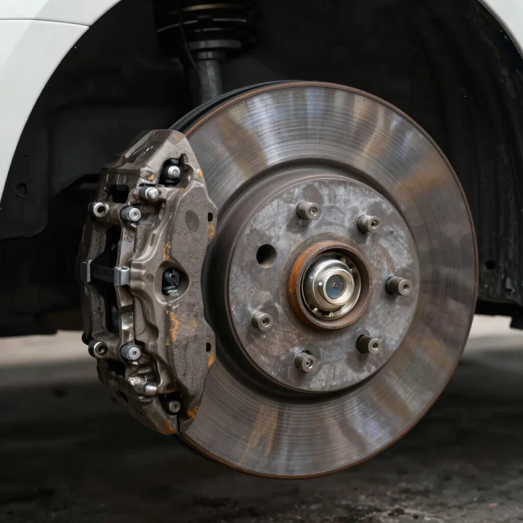 Emergency Brake Pad Swap